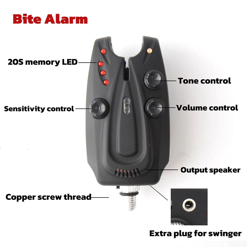 Wireless Carp Fishing 1+4 Alar - Bite Indicator recension och pris