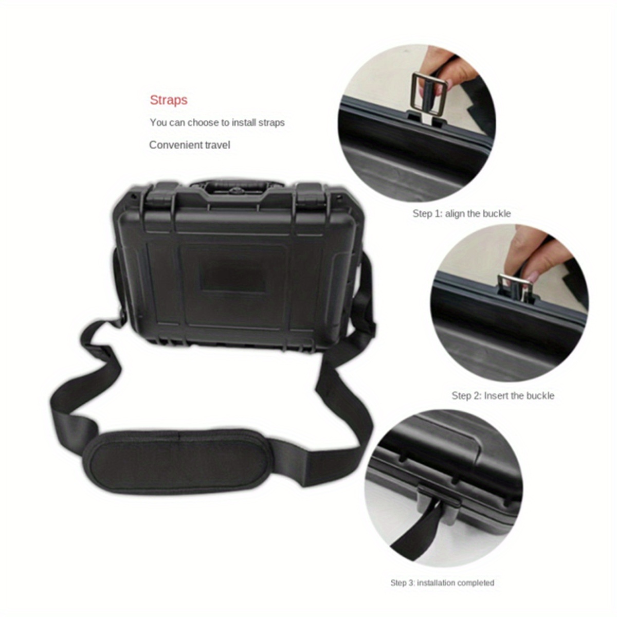 1pc Waterproof Hard Carry Case - Fish Finder Case recension och pris