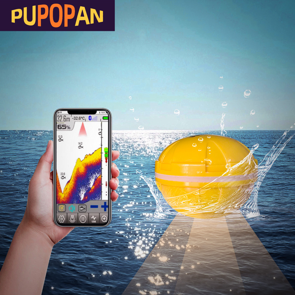 PUPOPAN 100M Brand New Smart P - Fish Finder Gps recension och pris