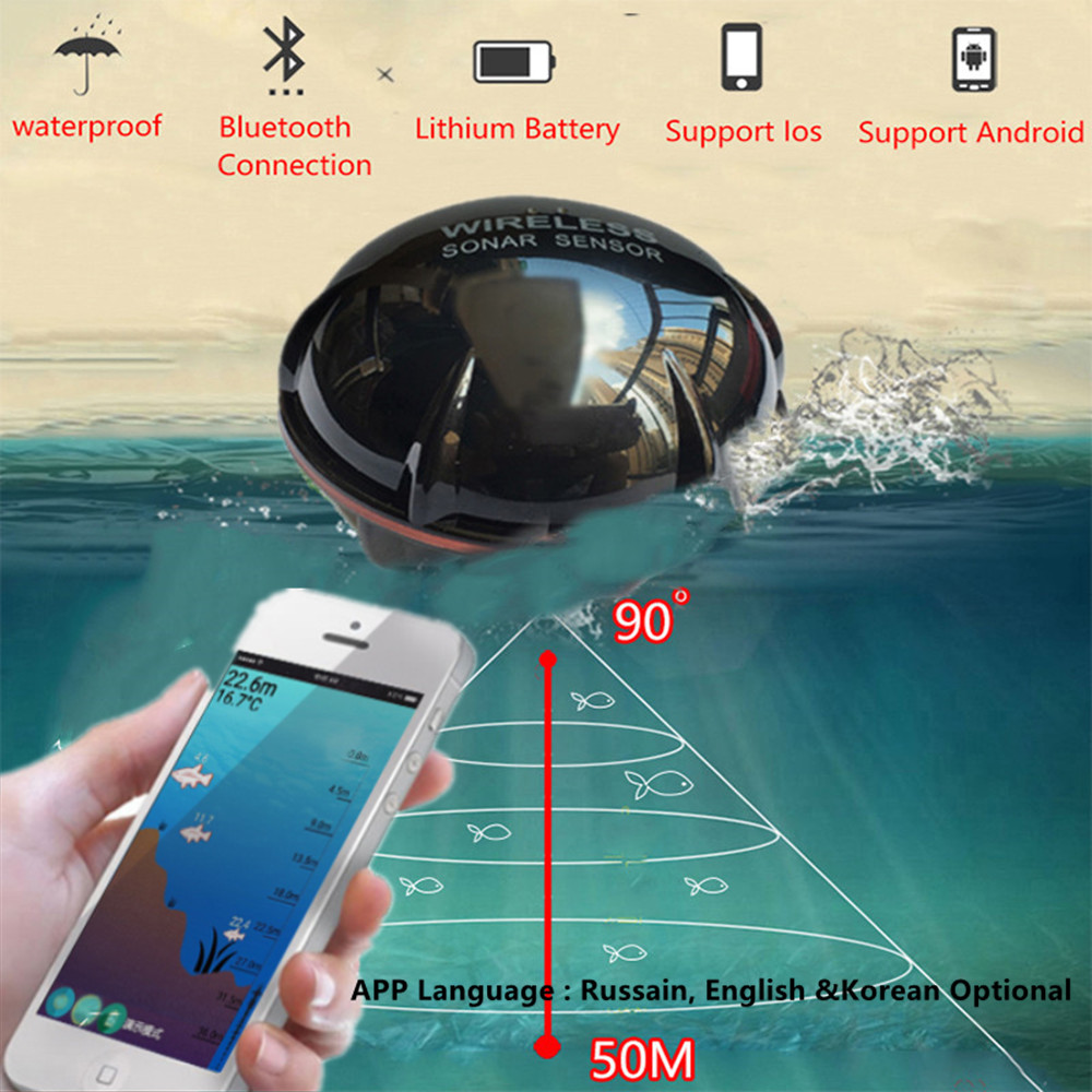 PUPOPAN 100M Brand New Smart P - Fish Finder Gps recension och pris