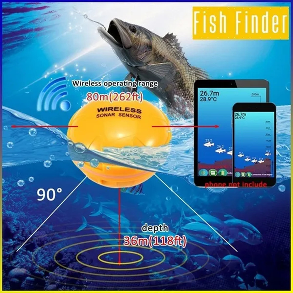 PUPOPAN 100M Brand New Smart P - Fish Finder Gps recension och pris