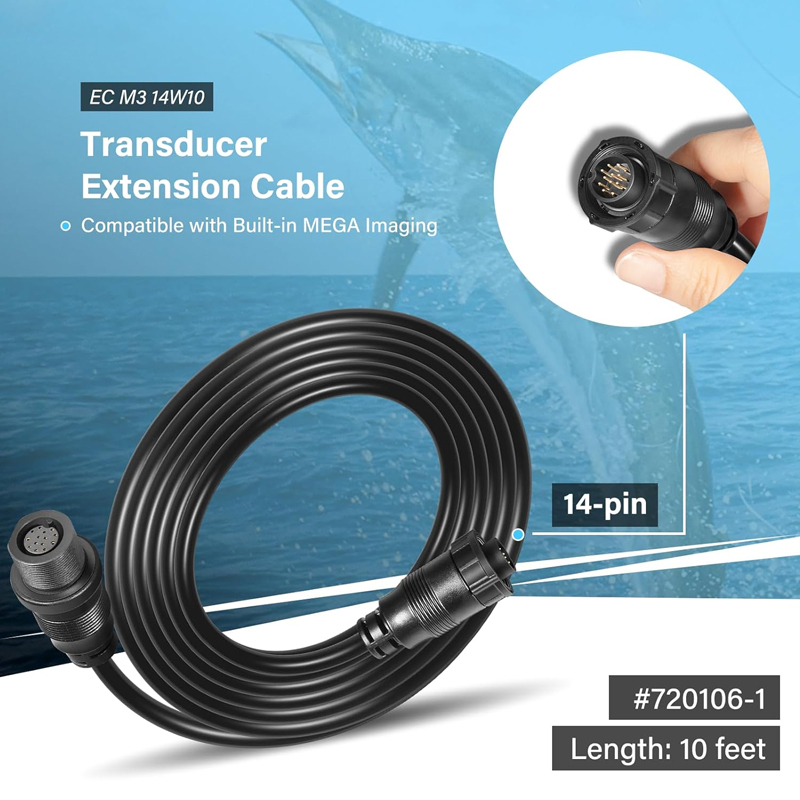 Transducer Extension Cable 10F - Fish Finder recension och pris