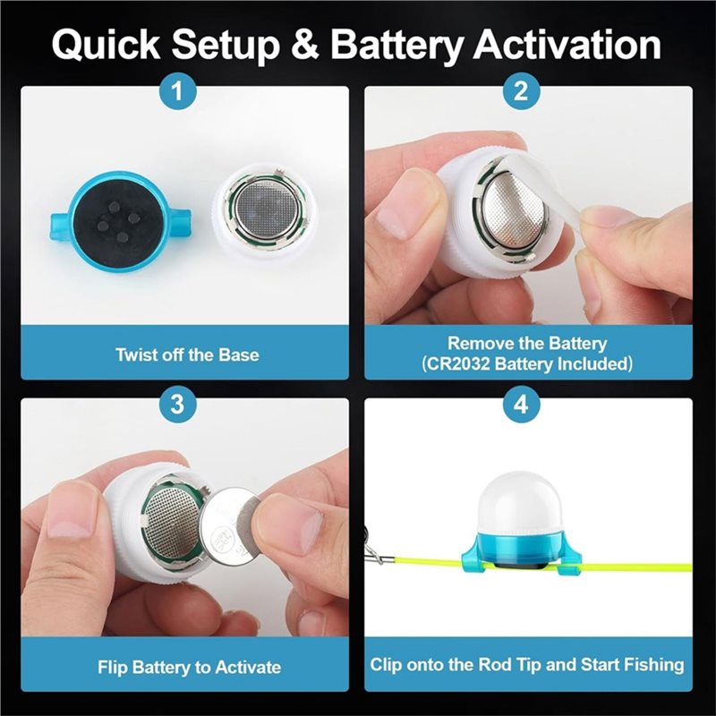 ABKV-Fishing Alarm With Loud S - Bite Indicator recension och pris
