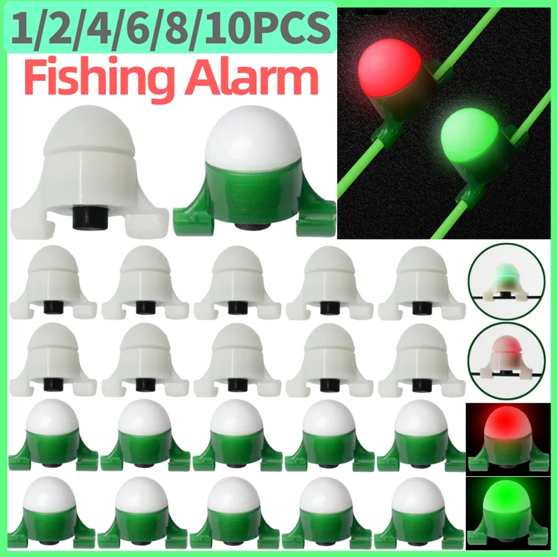 2-8pcs LED Night Fishing Alarm - Fish Alarm recension och pris